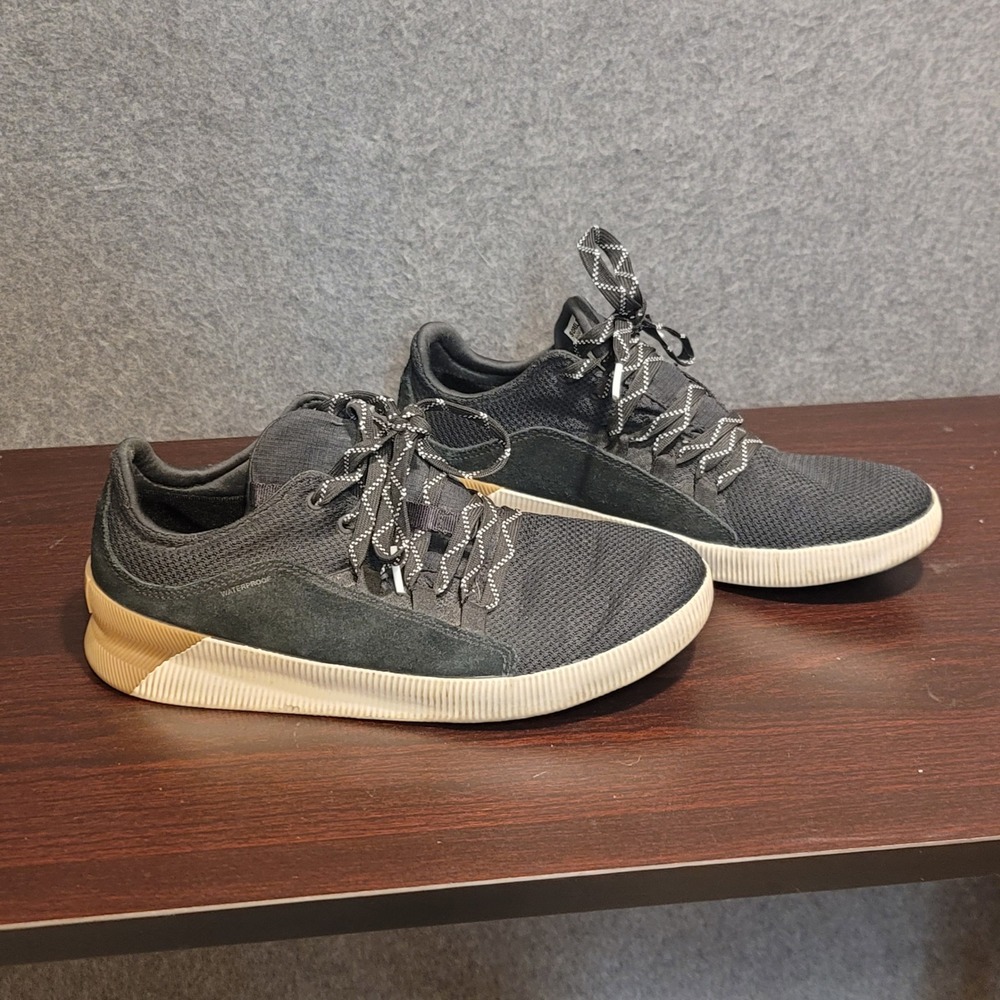 SOREL.COM Women's NL4090-010 Waterproof Sneakers Black‎ Size 8.5
